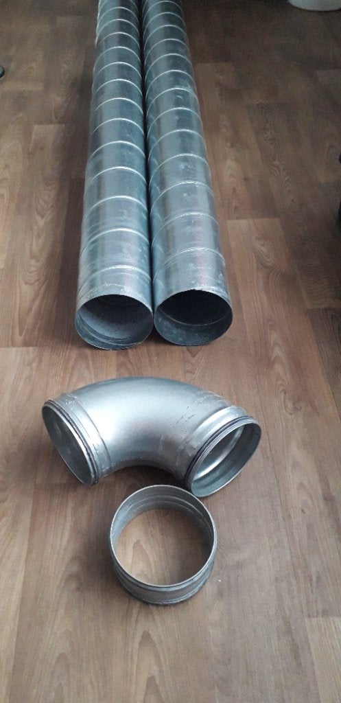 Gaine de ventilation, Enlèvement, Neuf, Ventilateur