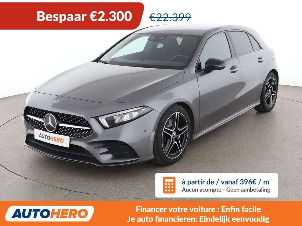 Mercedes-Benz A-Klasse 220 A 220 AMG Line (bj 2020), Auto's, 161 g/km, 5 deurs, 140 kW, Zilver of Grijs