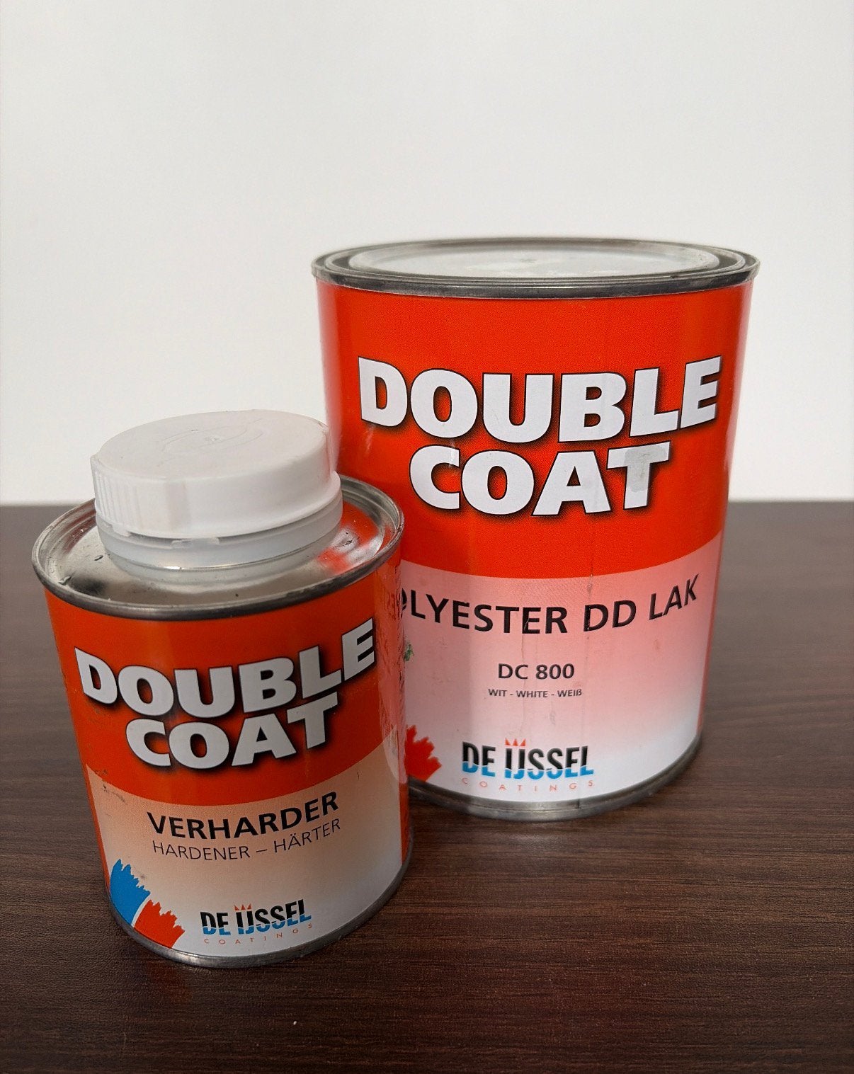 De IJssel Double Coat DC800 DD lak + verharder (wit), Enlèvement, Blanc, Laque