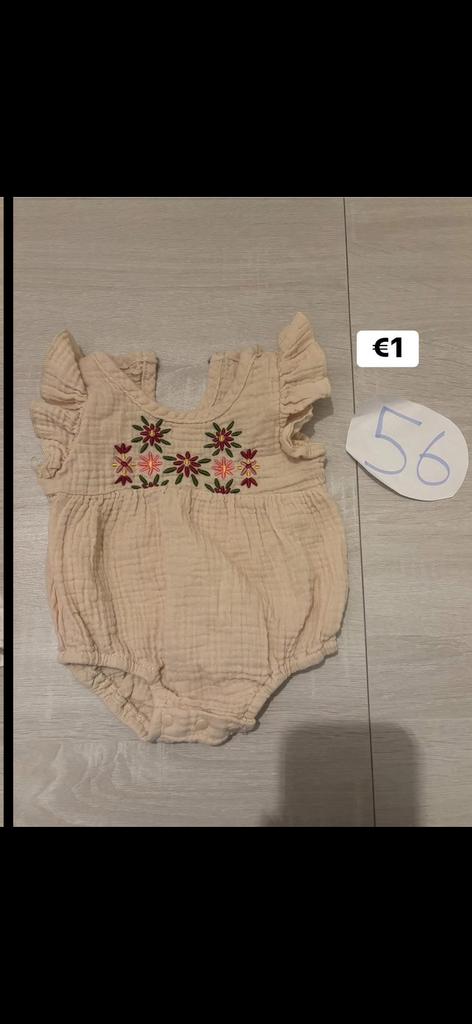 Baby meisjes kleding maat 56, Kinderen en Baby's, Ophalen of Verzenden, Zo goed als nieuw, Maat 56