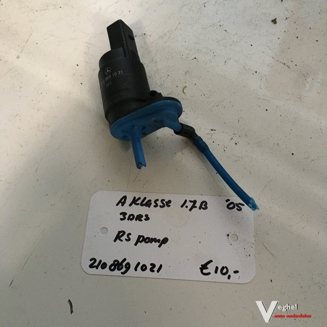 Mercedes  A klasse 1.7 B 3drs 2005 Ruitensproeierpomp 210 86, -, Utilisé, -, -