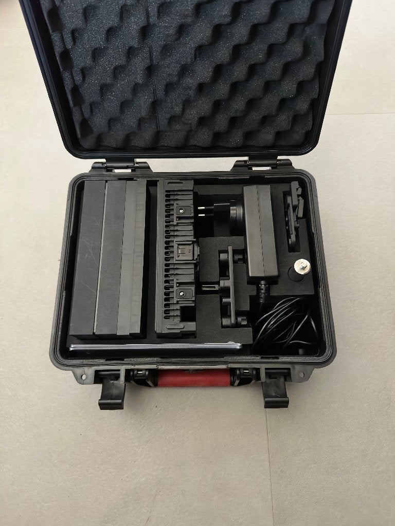 Astera HydraPanel kit + DoPchoice Snapbag, Lamp of Flitsset, Inclusief grid, Ophalen of Verzenden, Zo goed als nieuw