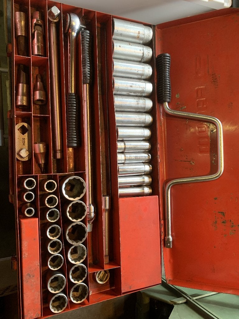 Facom potsleutel set, Ophalen, Gebruikt