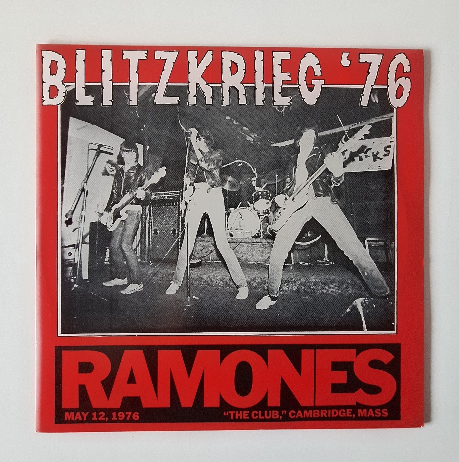 RAMONES Blitzkrieg'76 zeldzame live bootleg, Cd's en Dvd's, Ophalen of Verzenden