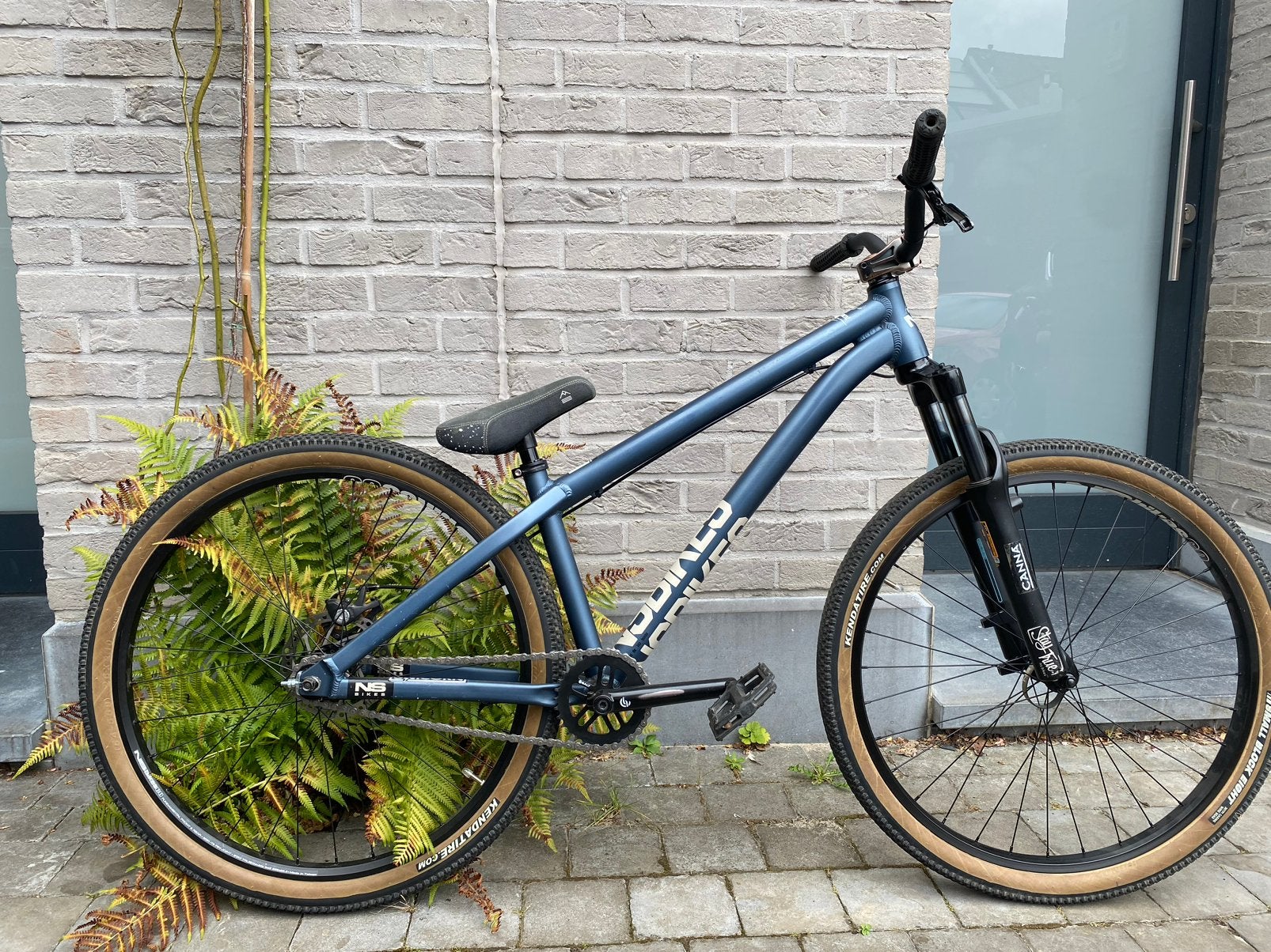 Dirt NS Bikes Movement 3 - 2019 - Bleu Métalisé, Vélos & Vélomoteurs, 24 pouces ou plus, Aluminium, Comme neuf, Enlèvement