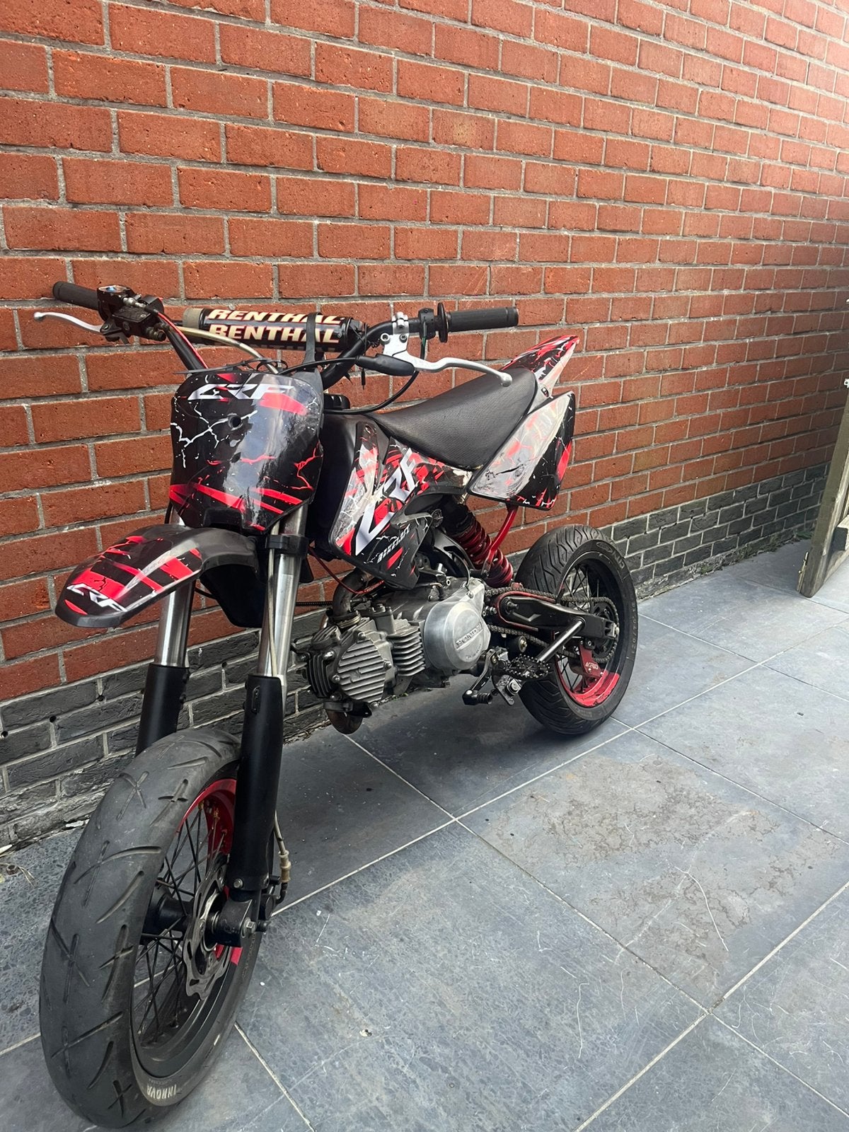 Supermoto/pitbike, Fietsen en Brommers, Ophalen of Verzenden, Zo goed als nieuw, Pitbike