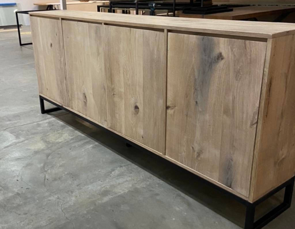 Meubles en chêne sur mesure, Jardin & Terrasse, Tables de jardin, Comme neuf, Enlèvement ou Envoi