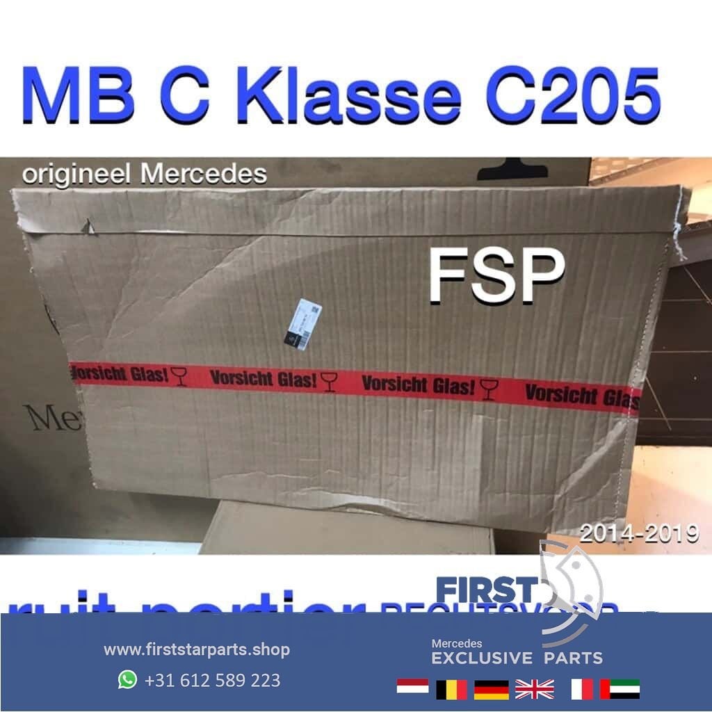 C205 A205 Cabrio portier ruit Mercedes C Klasse Cabrio raam