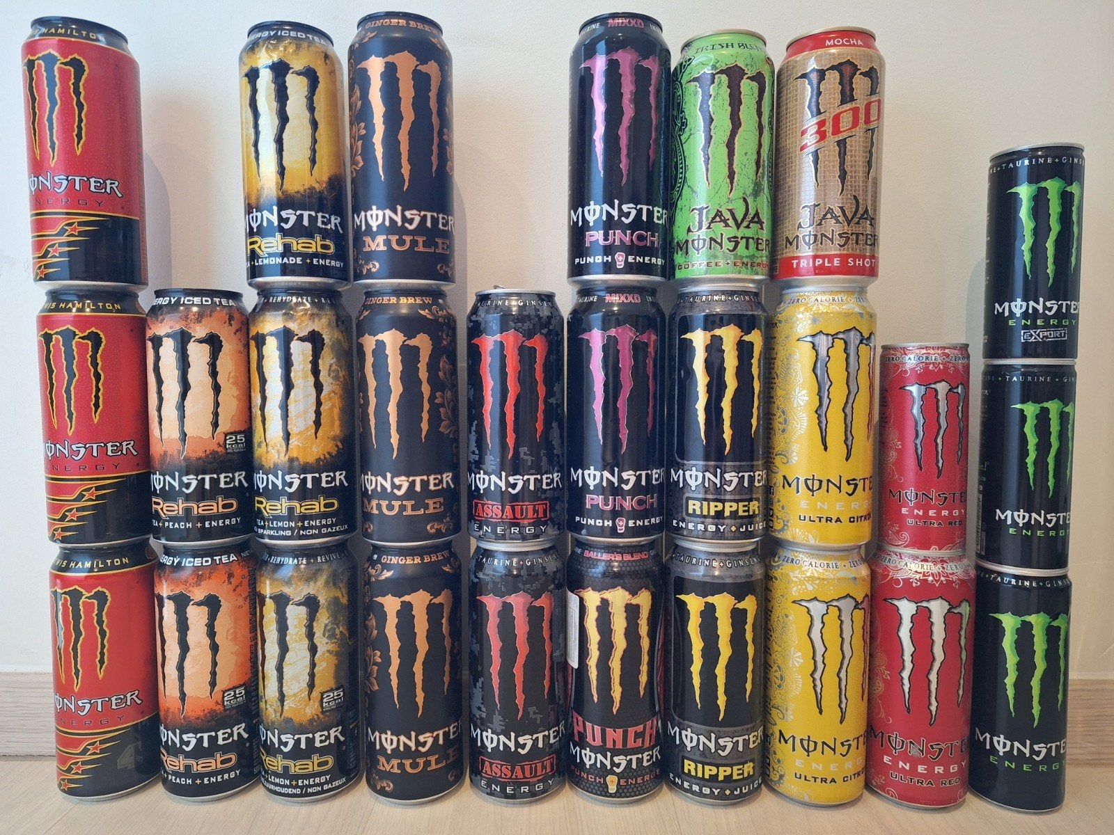 Monster Energy blikken verzameling LEEG, Ophalen of Verzenden