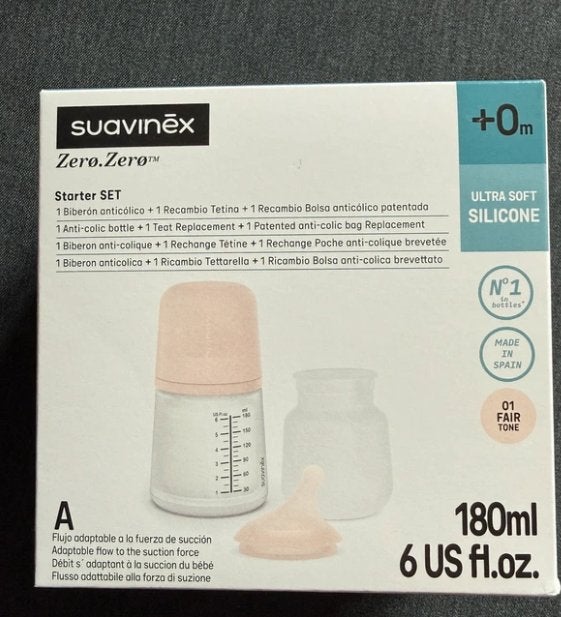 (Ongeopend) Suavinex Starter set antikoliek, Kinderen en Baby's, Babyvoeding en Toebehoren, Ophalen, Nieuw, Speen, Overige merken