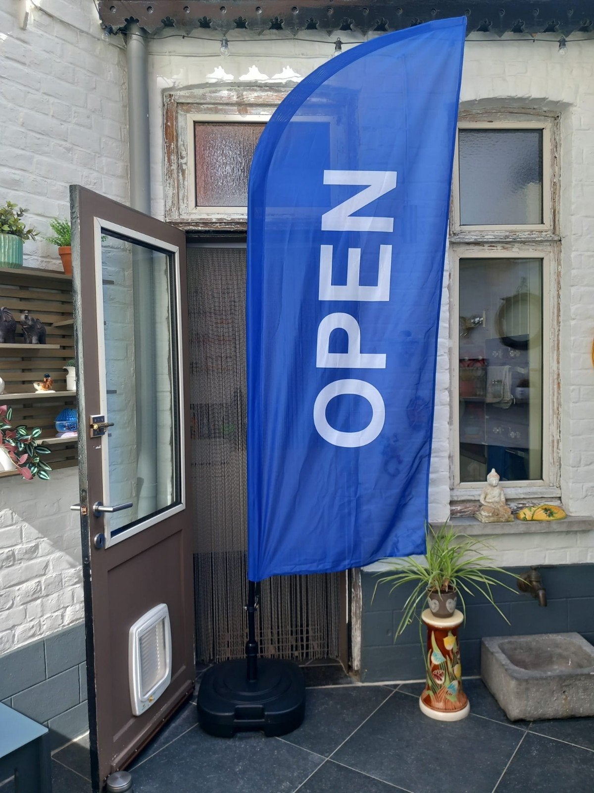 beachvlag open, Diversen, Vlaggen en Wimpels, Ophalen