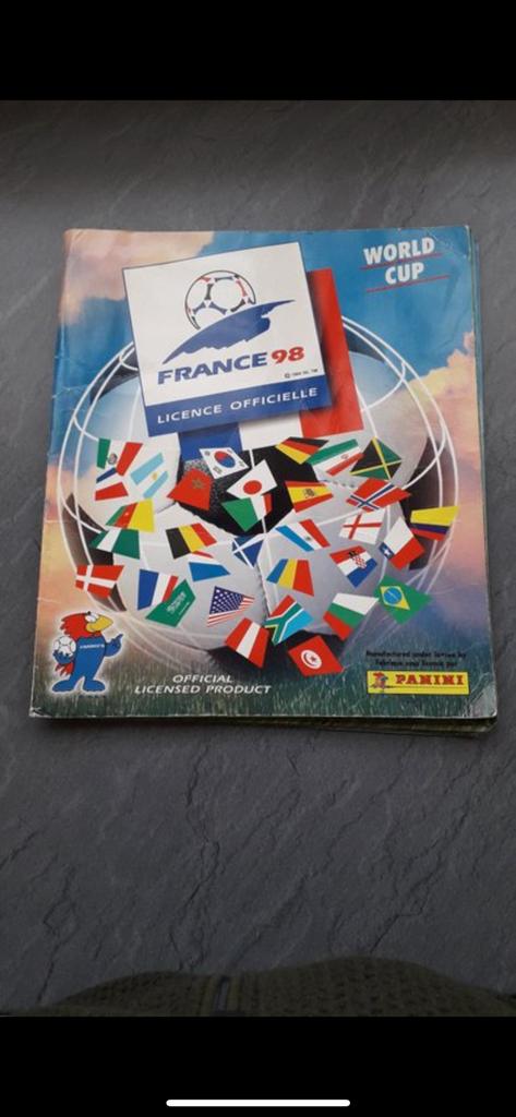 Panini Album 1998 world cup, Verzamelen, Ophalen, Gebruikt
