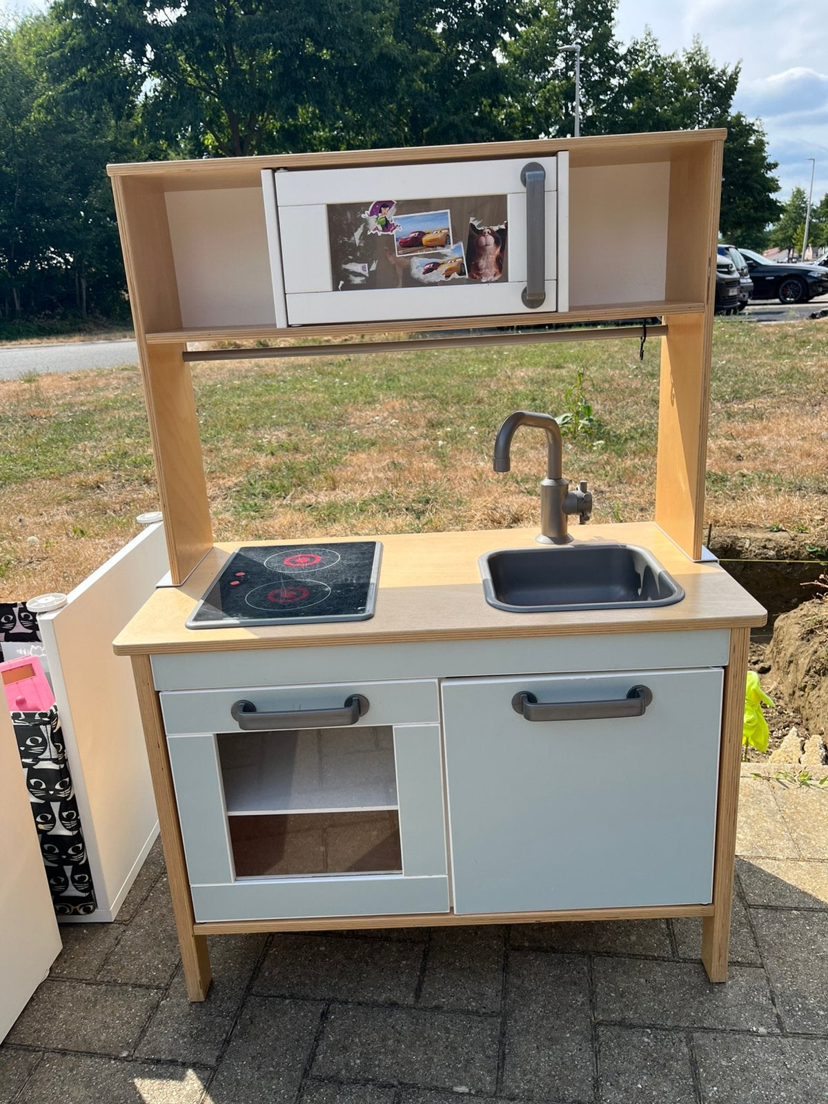 Speelkeuken, Ophalen, Gebruikt