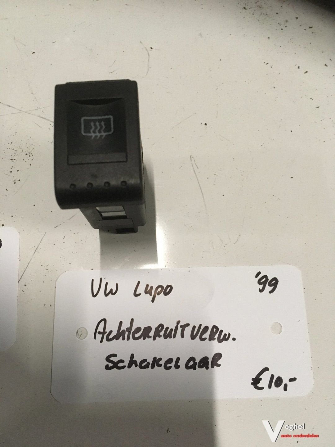 Vw Lupo 1999 Achterrruitverwarmingschakelaar, Gebruikt, -, -, Ophalen of Verzenden