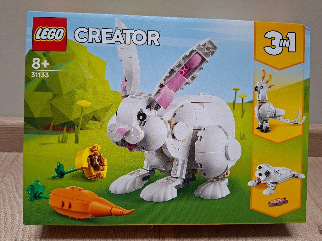 Lego Creator 3-in-1 (31133) konijn, zeehond, kaketoe -NIEUW!, Lego, Nieuw, Ophalen of Verzenden, Compleet