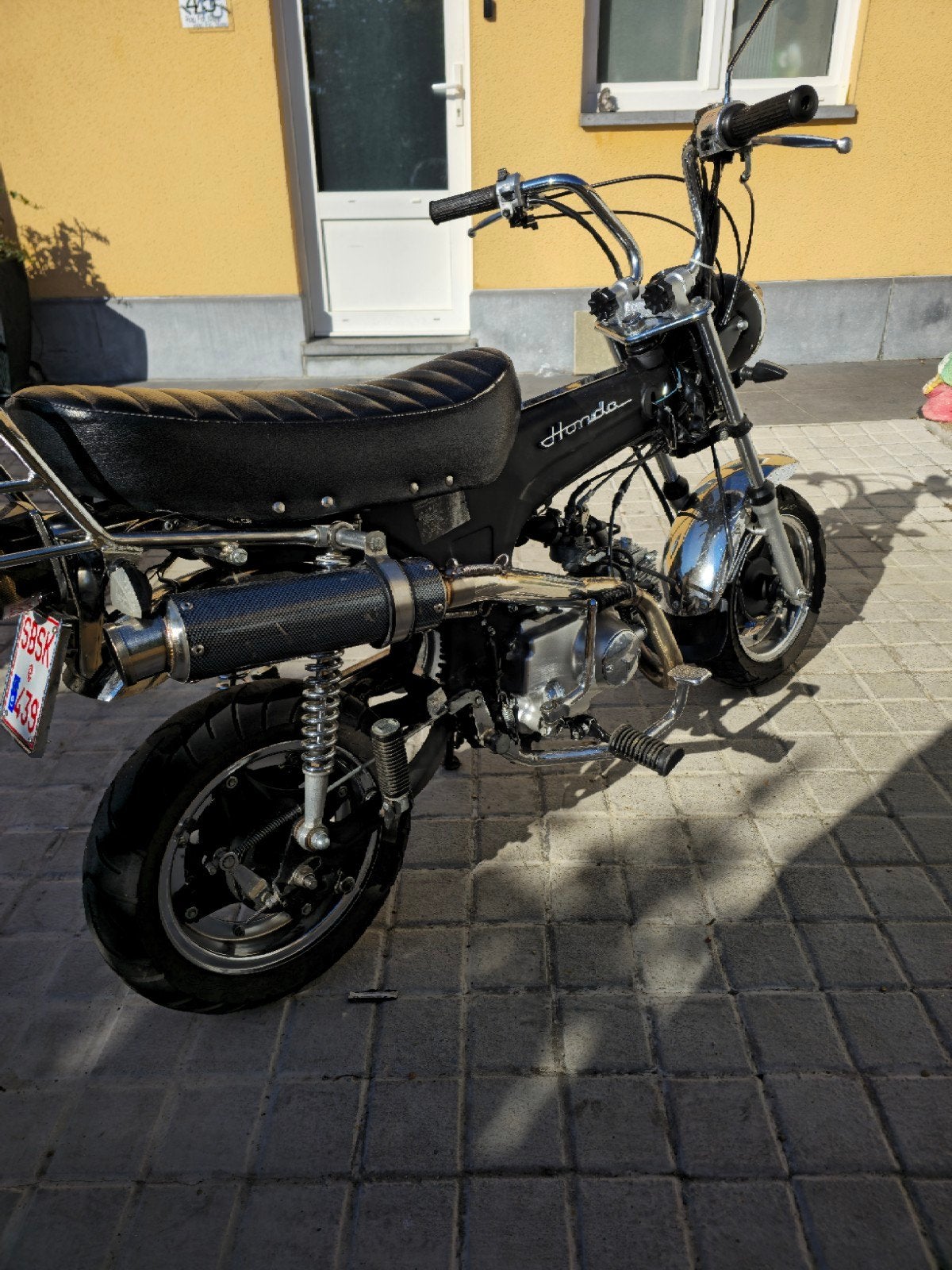 replique honda dax, Enlèvement