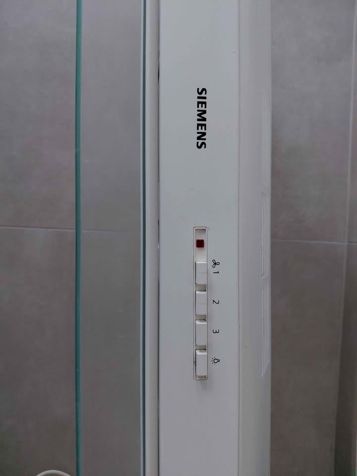 Dampkap Siemens 90 cm, Moteur, Enlèvement, Utilisé, Hotte sous-encastrable