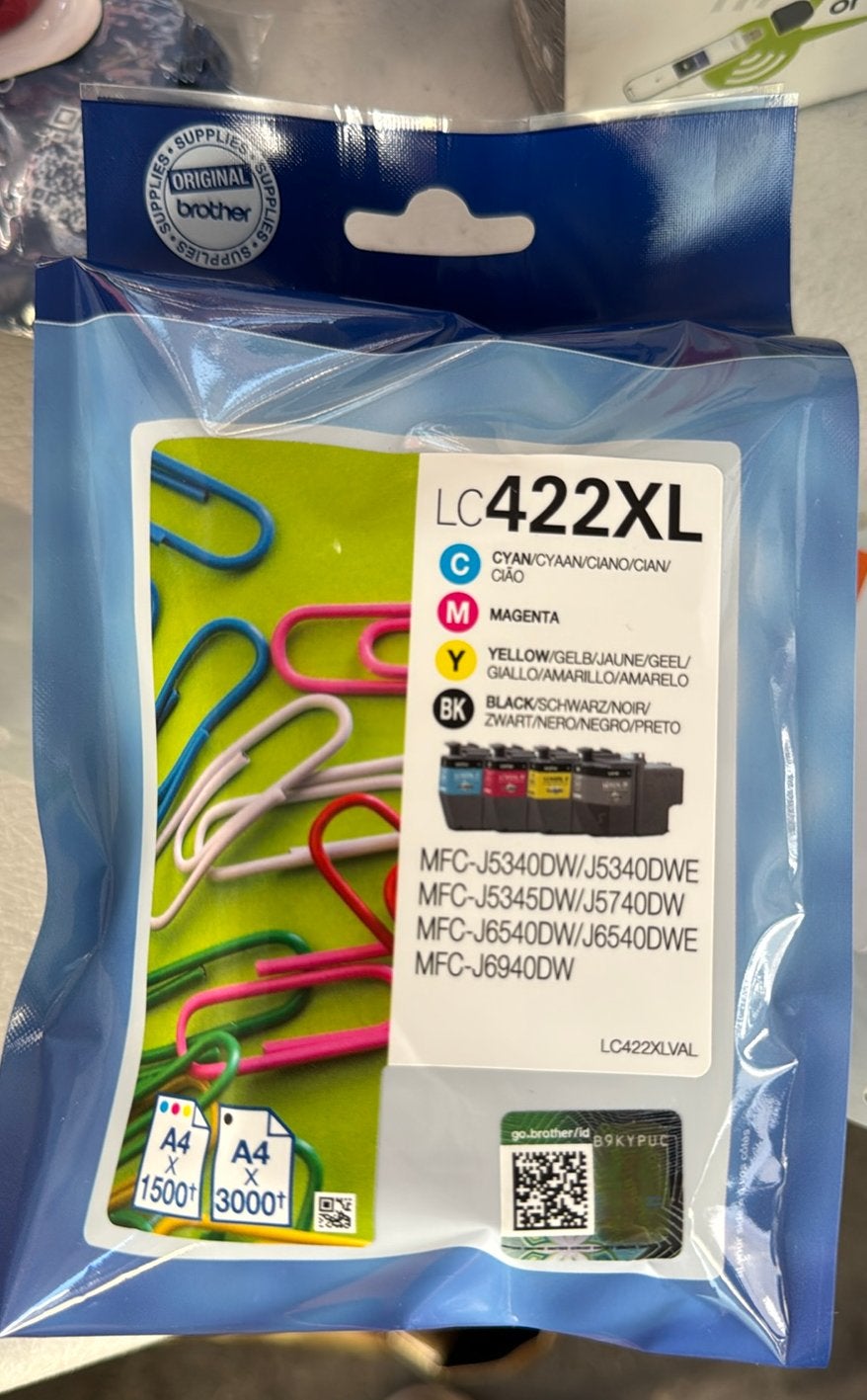 Brother LC 422XL NIEUW IN GESLOTEN VERPAKKING!, Computers en Software, Ophalen of Verzenden, Nieuw, Cartridge