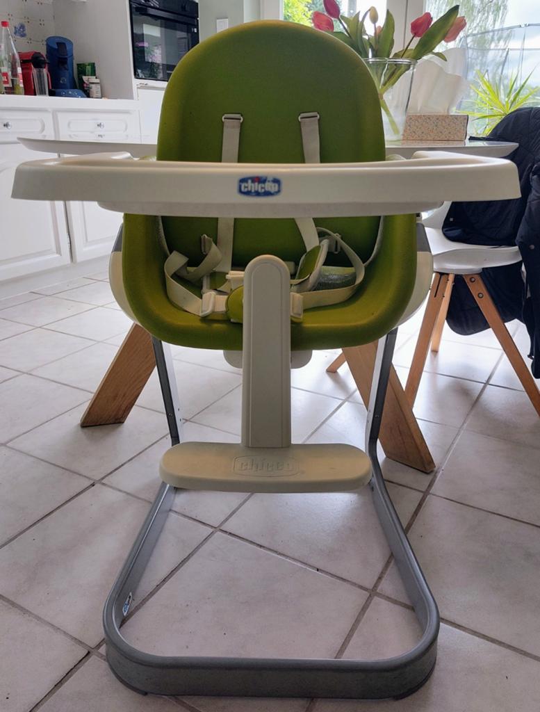 Chicco Meegroei Kinderstoel – Groen, Kinderen en Baby's, Kinderstoelen, Ophalen, Gebruikt