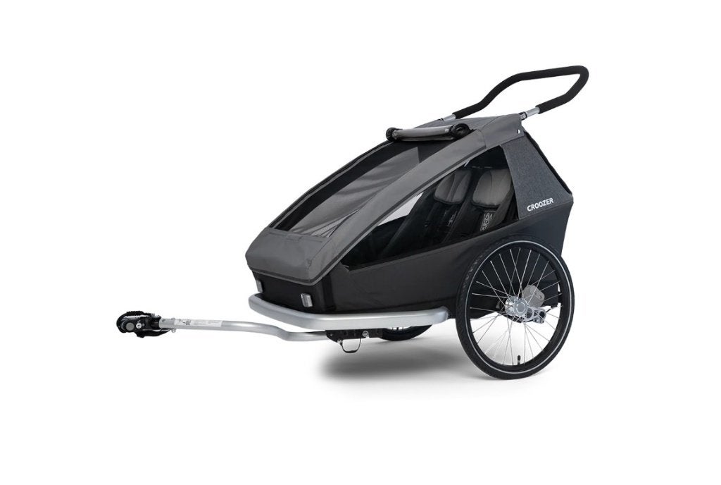 ✅ Remorque vélo CROOZER pour 2 enfants, Vélos & Vélomoteurs, 40 à 60 kg, Croozer, Comme neuf, Enlèvement