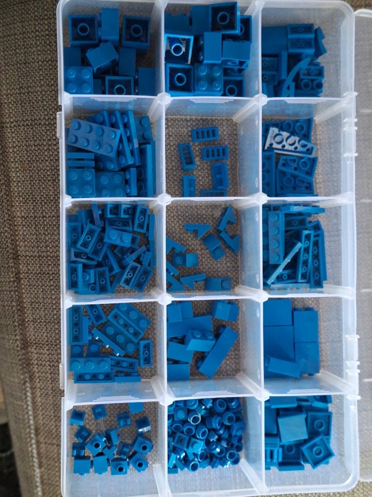 Pièces Lego dans une boîte de rangement 4, Enfants & Bébés, Jouets | Duplo & Lego, Neuf, Enlèvement ou Envoi, Lego, Briques en vrac