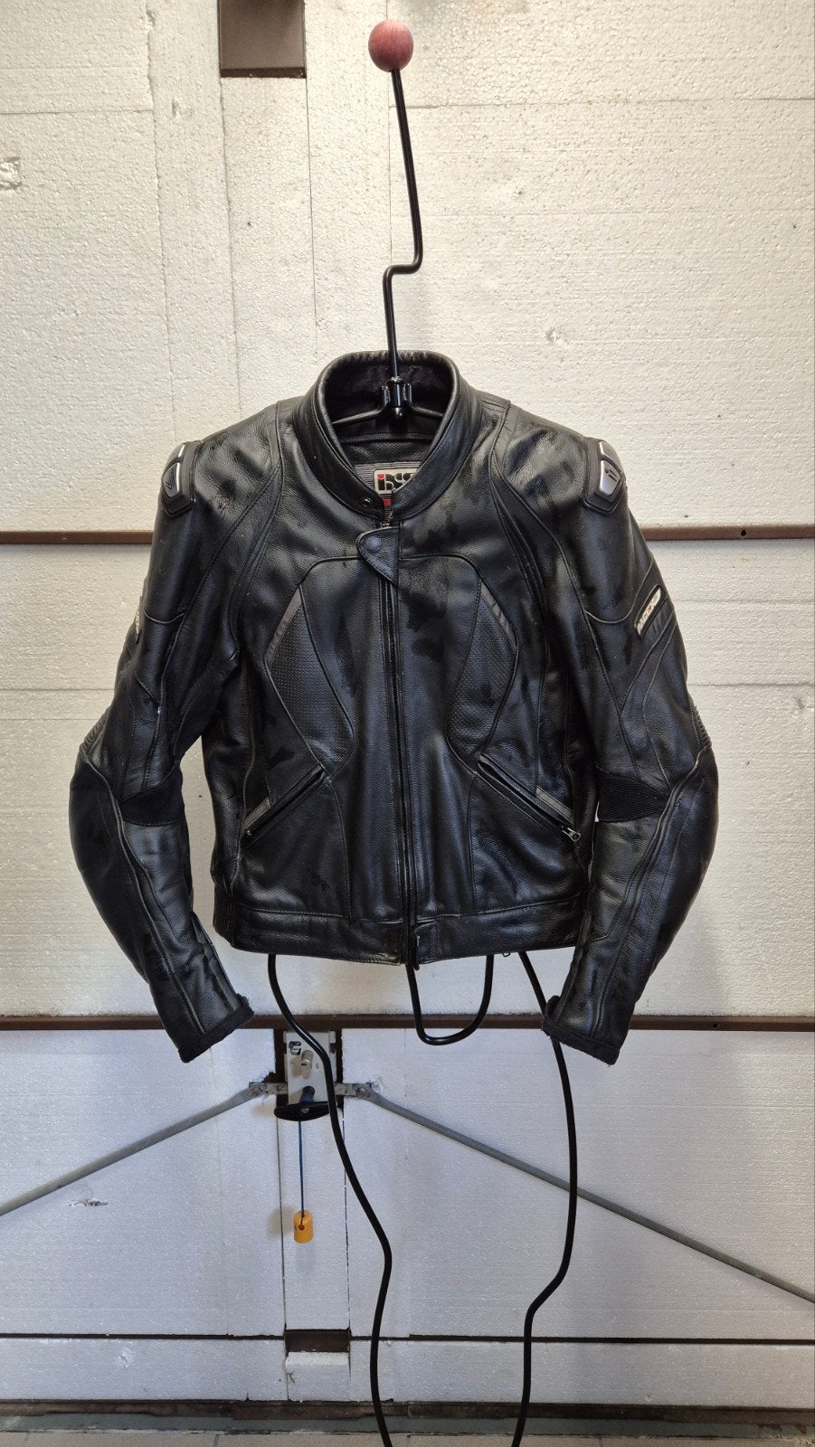 Lederen motorjas IXS, Ophalen of Verzenden