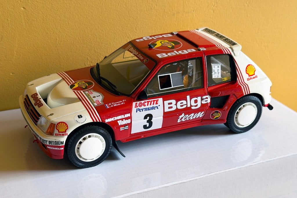 1/18 Otto Peugeot 205 T16 Rally van Ieper 1985 OT647, Enlèvement, Neuf, Voiture, OttOMobile