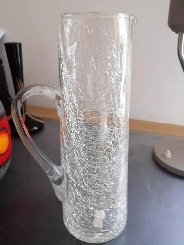 Vintage Craquelé schenkkan, Ophalen