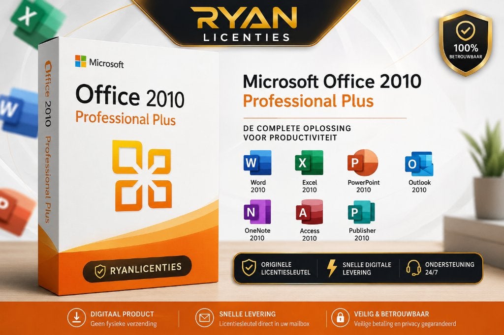 Microsoft Office 2010 Professionnel Plus, Envoi, Neuf, Word, Windows