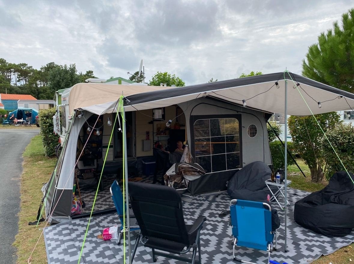 voortent isabella maat 8, Caravans en Kamperen, Voortenten en Luifels, Ophalen, Gebruikt, Isabella