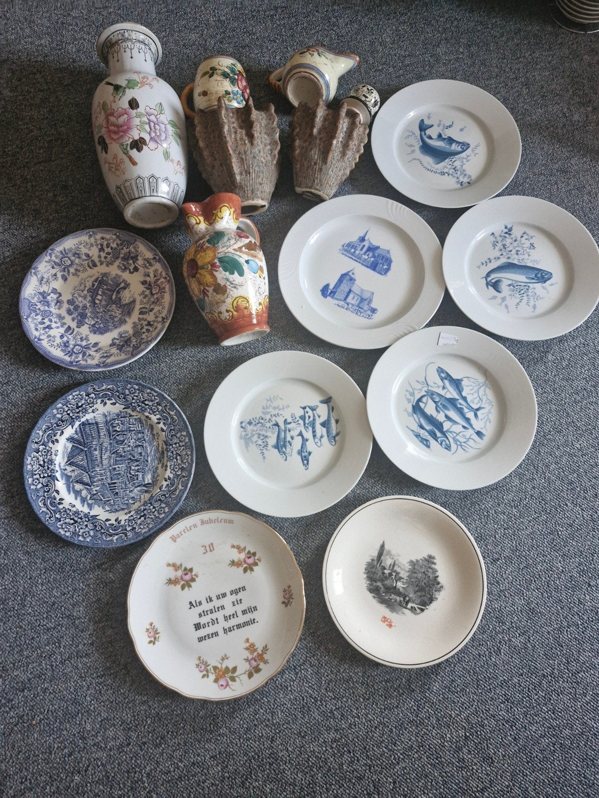 Te koop: Grote partij vintage keramiek, porselein en decorat, Antiek en Kunst, Ophalen