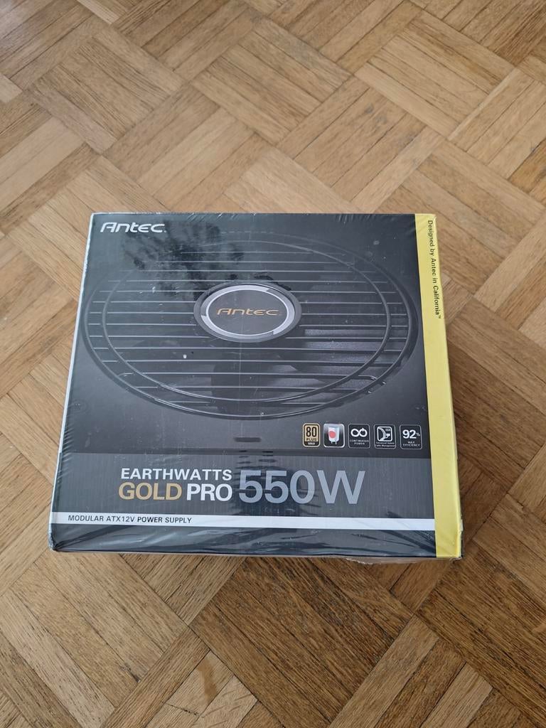 Antec 550w gold NEUF, Informatique & Logiciels, Enlèvement, Neuf