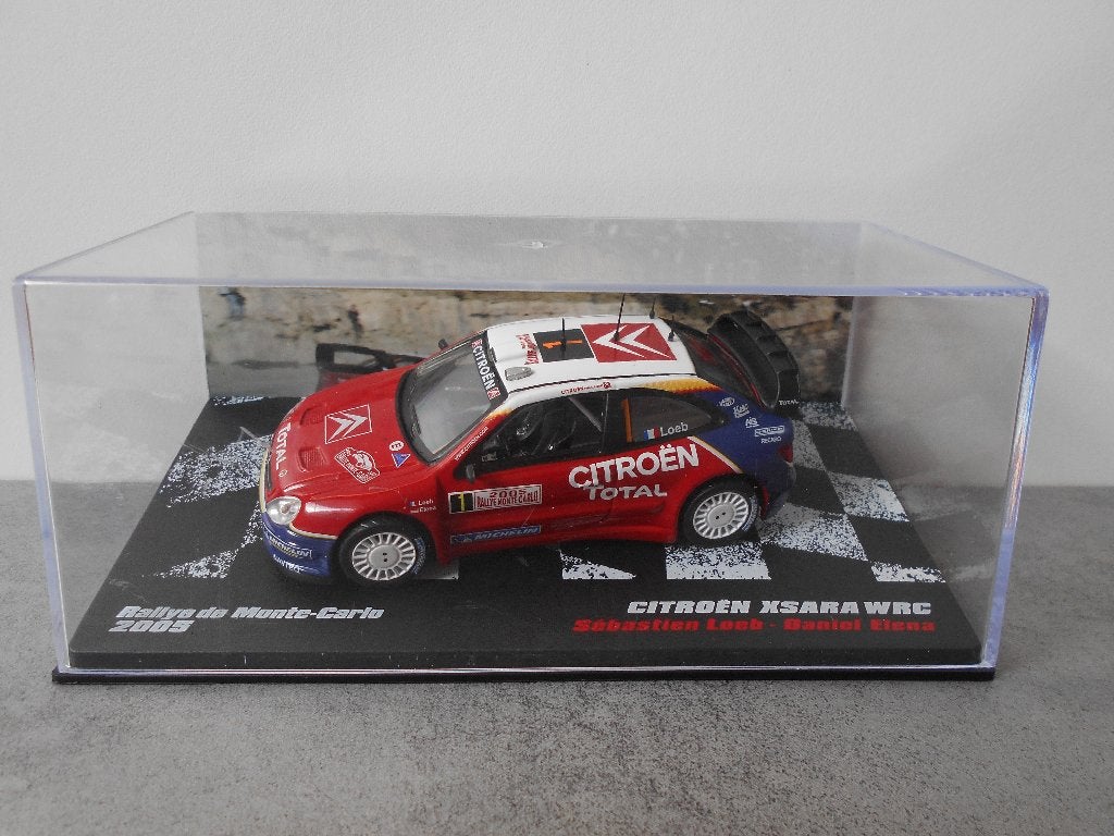Citroen Xsara WRC - Rallye Monte-Carlo 2005, Hobby en Vrije tijd, Modelauto's | 1:43, Ophalen, Nieuw, Auto