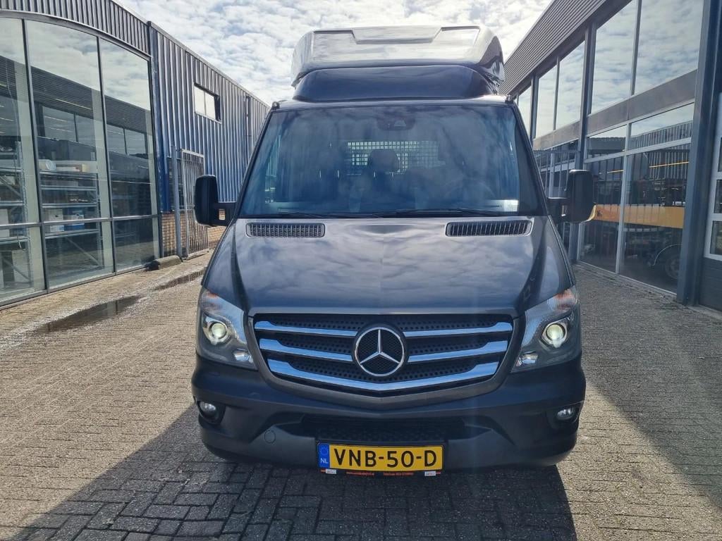 Mercedes-Benz Sprinter 319 CDI 3.0 V6 Open laadbak DC 7 Zits, Auto's, Automaat, 4 deurs, Achterwielaandrijving, Gebruikt