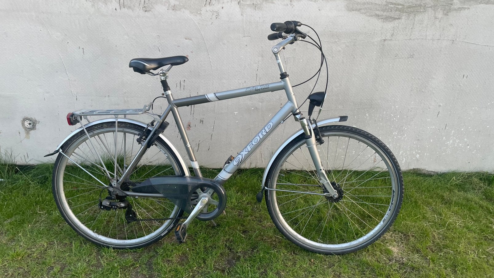 Oxford Reflex hybridefiets heren, Fietsen en Brommers, Fietsen | Heren | Sportfietsen en Toerfietsen, Zo goed als nieuw, Ophalen