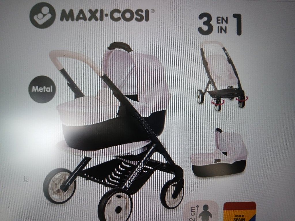 Maxi cosi poppenwagen 3in1, Kinderen en Baby's, Ophalen of Verzenden, Zo goed als nieuw, Overige typen