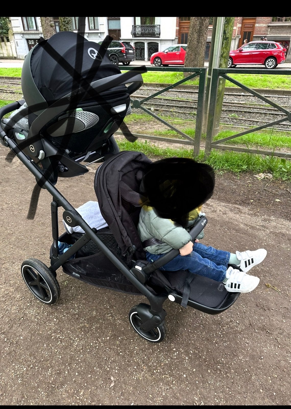 Pousset cybex gazelle s, Kinderen en Baby's, Ophalen, Zo goed als nieuw