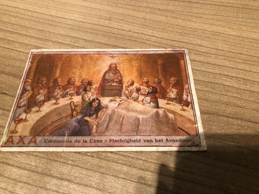 Margarine Chromo axa merveille - dîner de cérémonie, Enlèvement ou Envoi