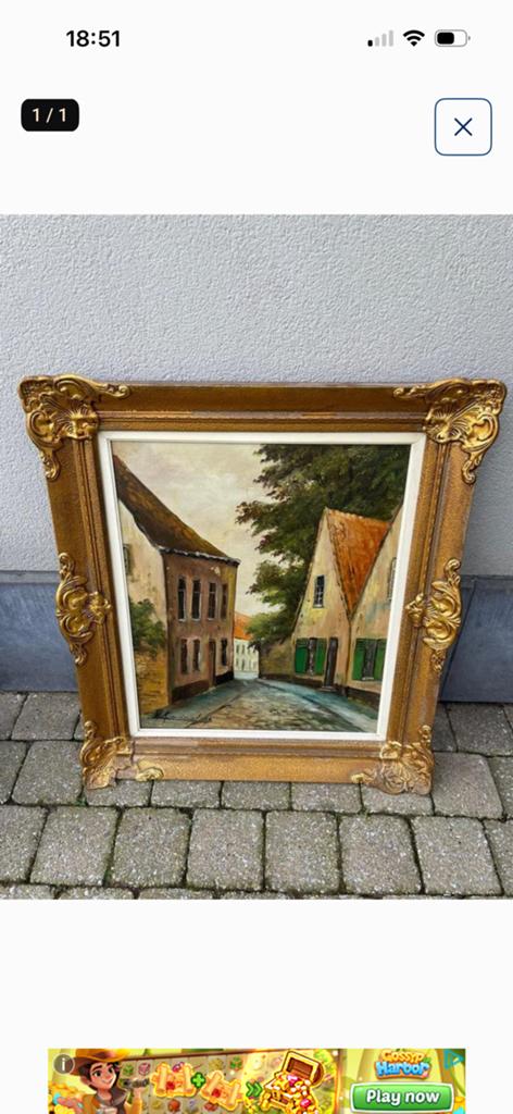 Mooi schilderij, Antiek en Kunst, Ophalen