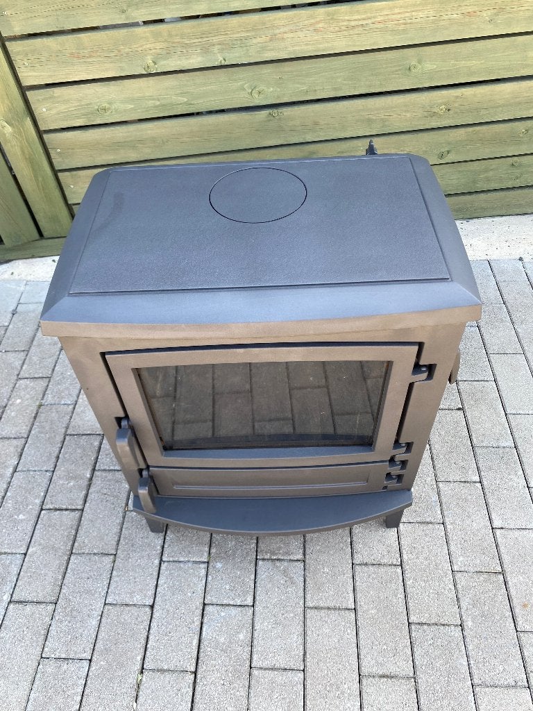 Houtkachel Saey Gustav NIEUW., Huis en Inrichting, Kachels, Ophalen, Houtkachel, Zo goed als nieuw, Vrijstaand