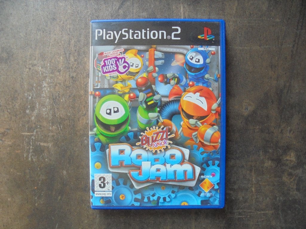 Buzz Junior RoboJam voor PS2 (zie foto's), Games en Spelcomputers, Games | Sony PlayStation 2, Puzzel en Educatief, Gebruikt, Ophalen of Verzenden