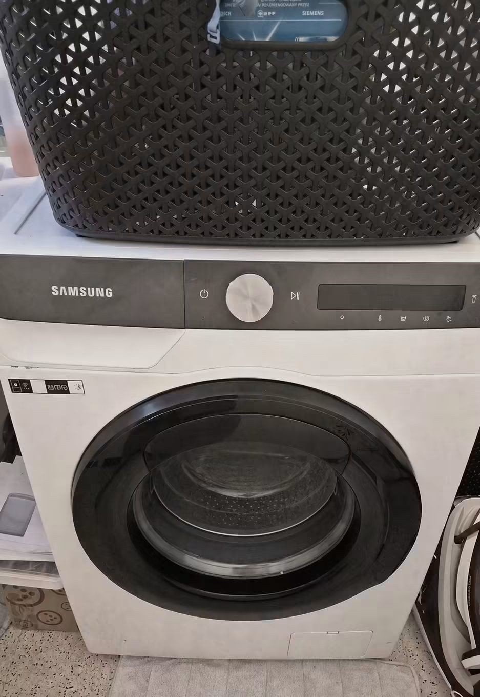 Lave-linge/Machine à laver 9kg AdWash/EcoBubble (Wifi), Electroménager, 1200 à 1600 tours, Comme neuf, Chargeur frontal, Enlèvement