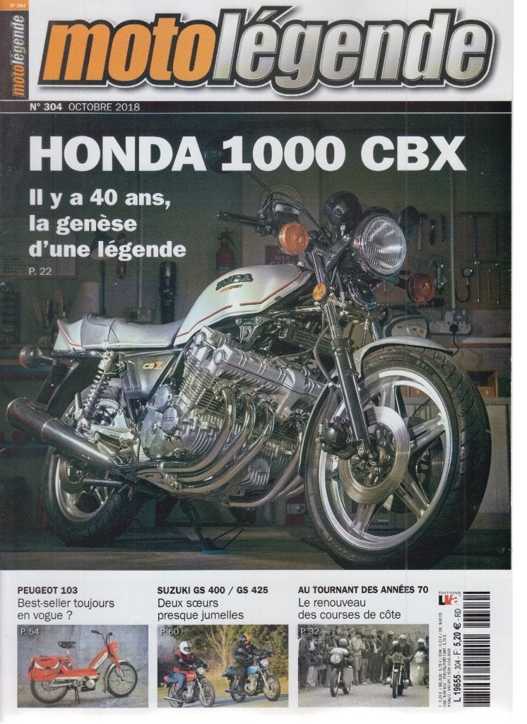 Moto Honda CBX 1000 collection, Verzenden, Gelezen