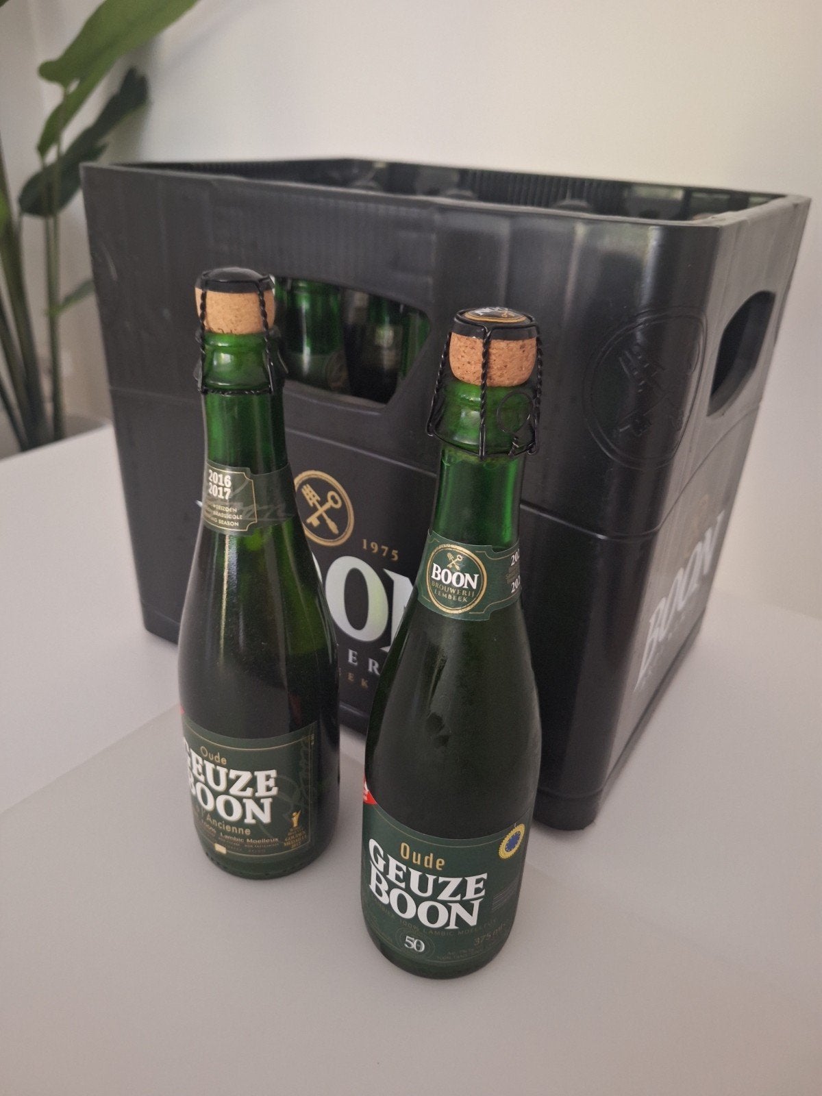 10x Oude Geuze Boon 2017 en 2x 2024, Verzamelen, Ophalen