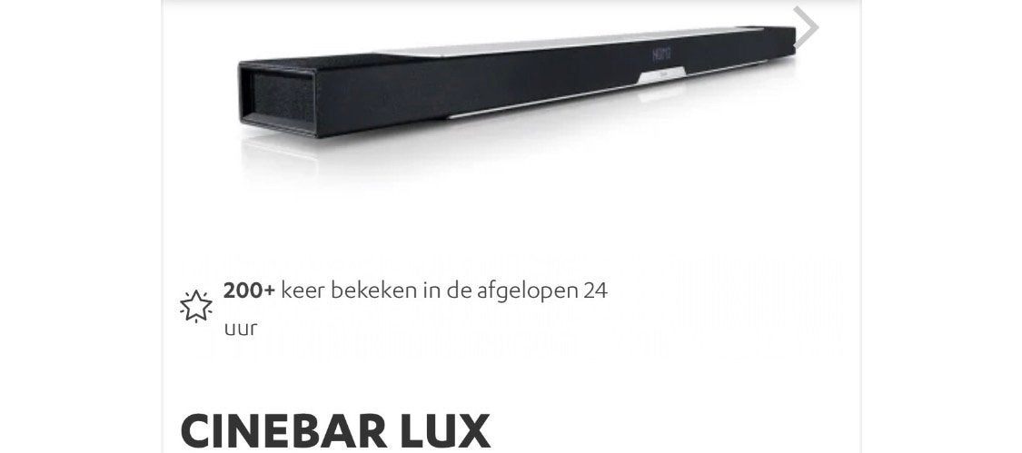 Teufel top soundbar met sub, Audio, Tv en Foto, Ophalen, Zo goed als nieuw