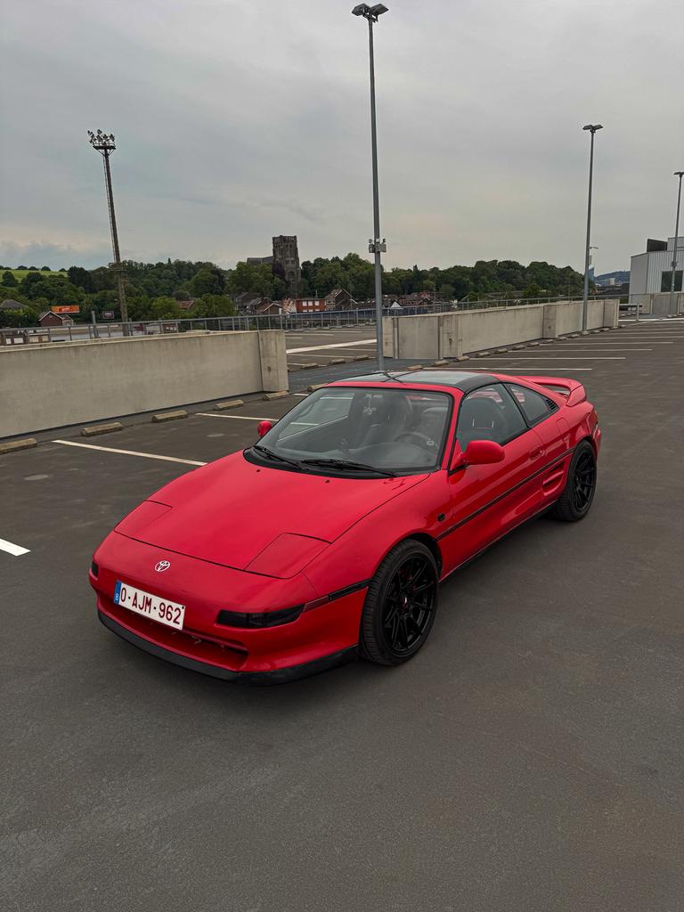 Toyota MR2 sw20 156ch, Autos, Toyota, Particulier, MR2, Essence, Coupé, 2 portes, Boîte manuelle, Rouge, Noir, Cuir, Propulsion arrière