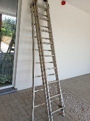 ladder 18 trappen, Doe-het-zelf en Bouw, Ladders en Trappen, Ophalen, Ladder