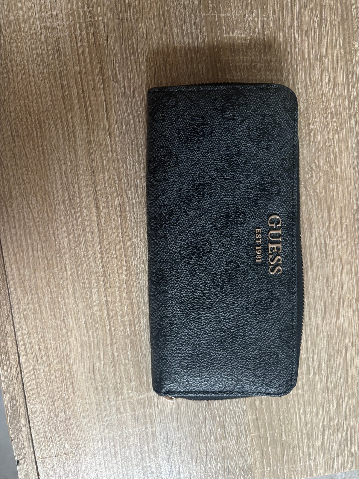Guess portomonee, Enlèvement ou Envoi, Comme neuf, Noir, Guess