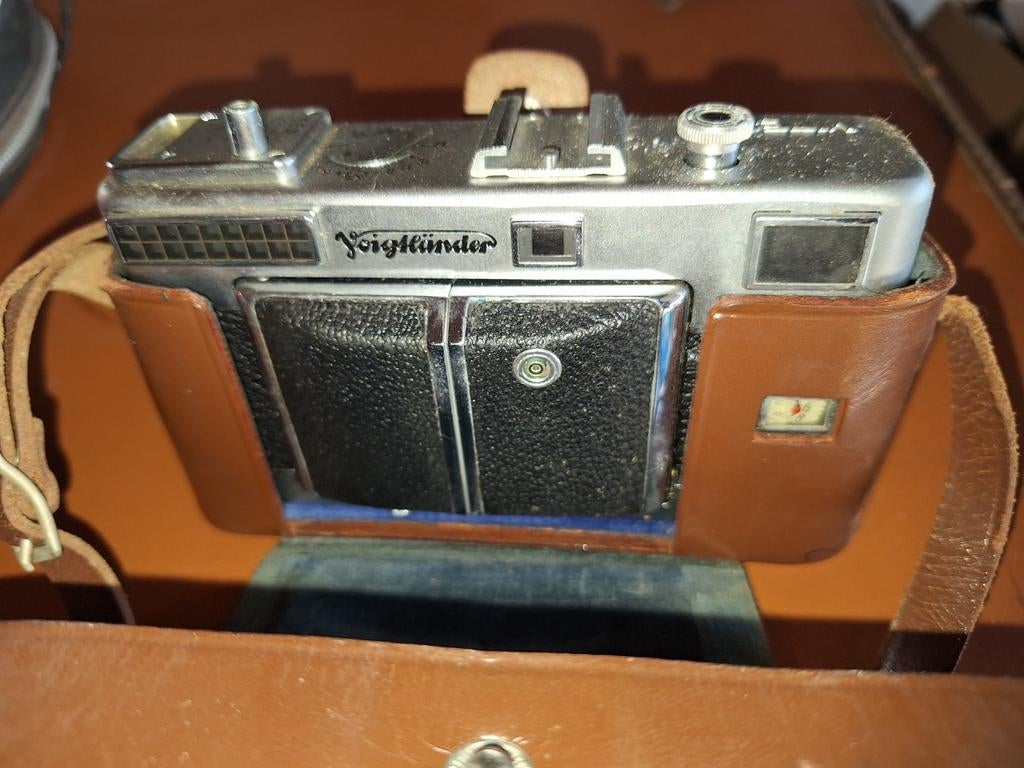 Vintage fototoestel, Ophalen