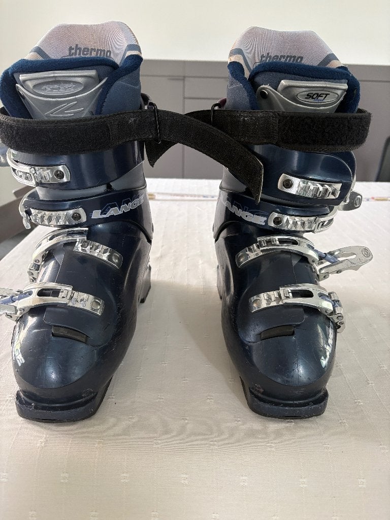Lange Venus 7 dames skischoenen – maat 24.5 / EU 38-38,5, Sport en Fitness, Skiën en Langlaufen, Gebruikt, Schoenen, Ski, Ophalen